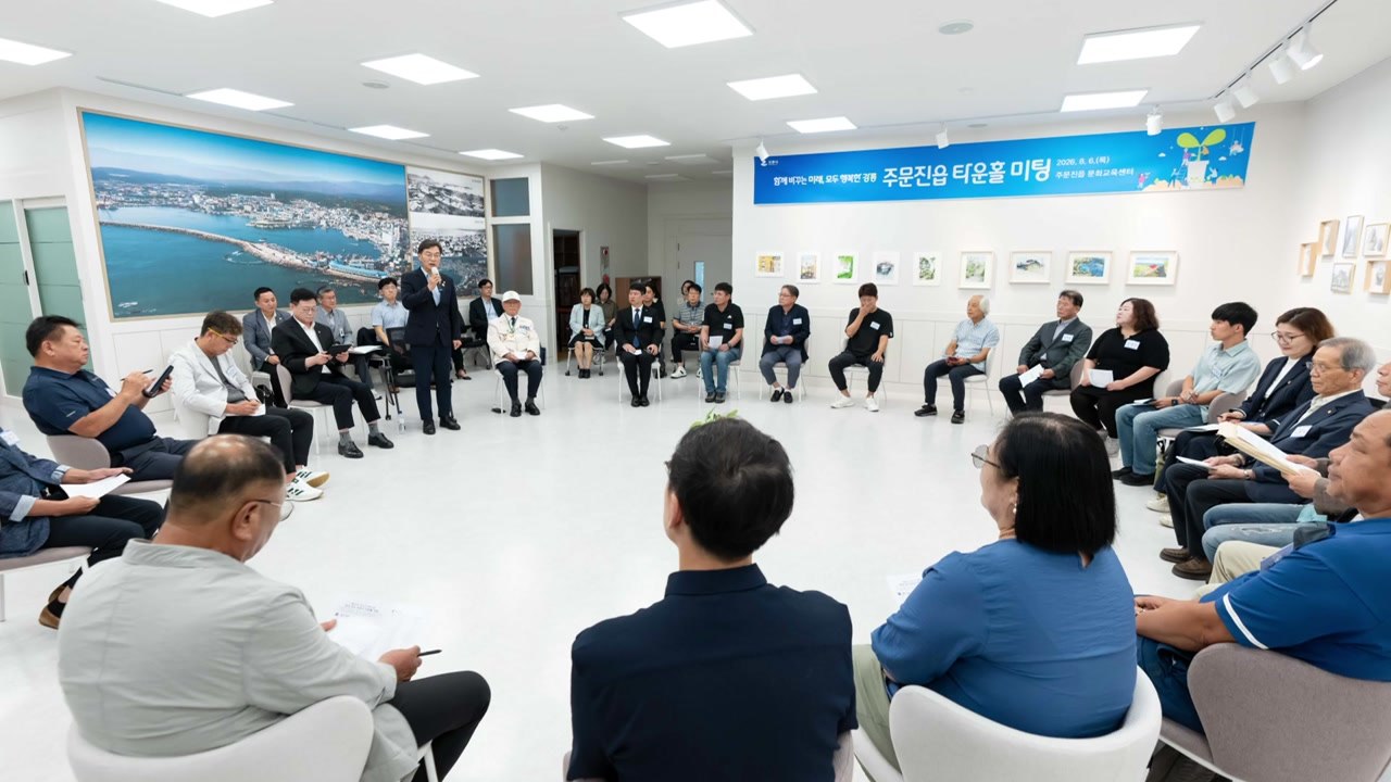 강릉시, 21개 읍·면·동 순회 타운홀 미팅 마무리 / YTN