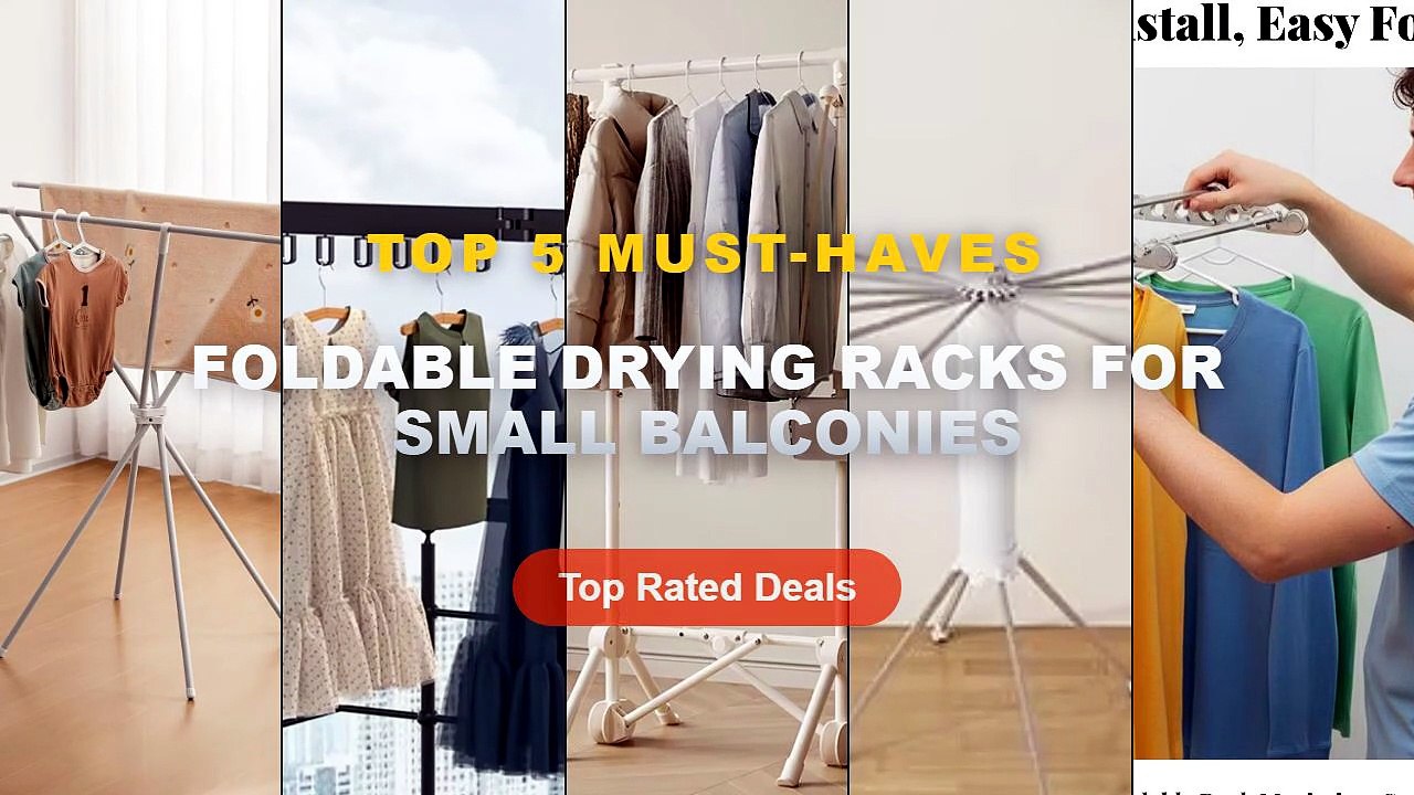 Why Everyone Is Buying Foldable Drying Racks For Small Balconies - Accordion Clothes Airer Foldable Drying Rack Folding ...