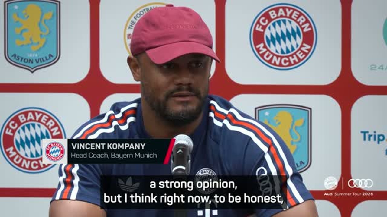 Kompany admits to having 'strong opinion' on Infantino and FIFA