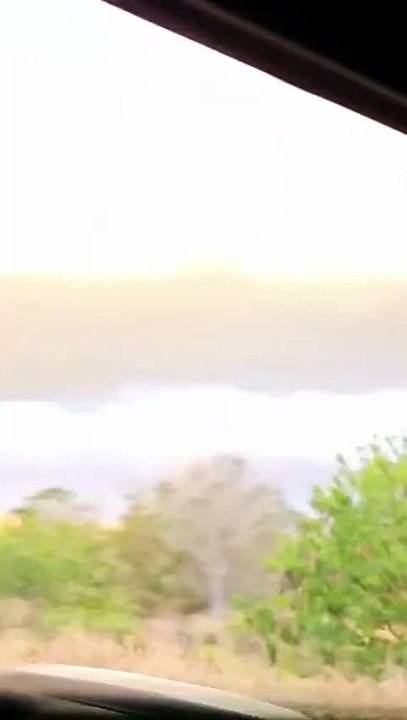 Nuvem gigante toma conta do céu e chama atenção em Umuarama; confira o vídeo