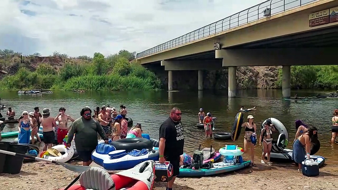 Street Preacher By The River Calling Out Sin And Pointing To Christ