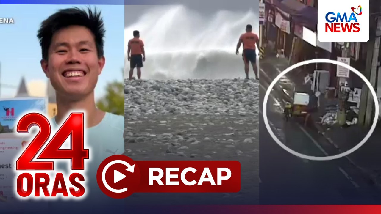24 Oras: (Part 1) Epekto ng Bagyong Maymay at Habagat; 2 patay sa landslide sa Benguet; Kaso ng dengue at leptospirosis; Unang panalo ni Alex Eala sa NBO, atbp