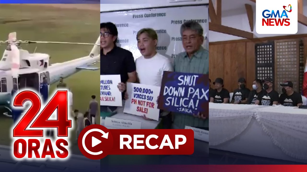24 Oras: (Part 3) Excusive — ilang sa nagpakilalang dating bodyguards ni Co, gustong bawiin ang mga naunang salaysay; Senior na tumatawid sa spillway, inanod; Digital sketch ni Bitoy kay Alex Eala, atbp