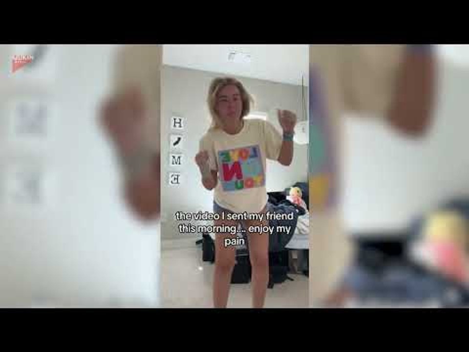 Woman Accidentally Hurts Herself While Filming Funny Video