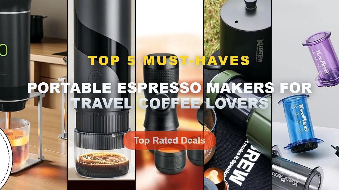 Cheap & Best Portable Espresso Makers For Travel Coffee Lovers Unboxing & Review - Yuropress Portable Espresso Coffee ma...