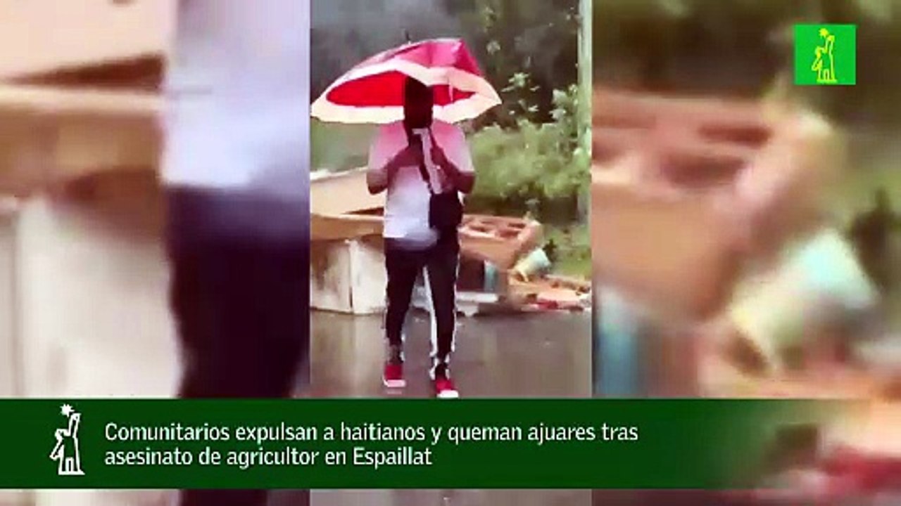 Comunitarios expulsan a haitianos y queman ajuares tras asesinato de agricultor en Espaillat