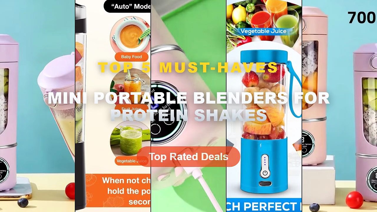 Ultimate Guide to the Best Mini Portable Blende...