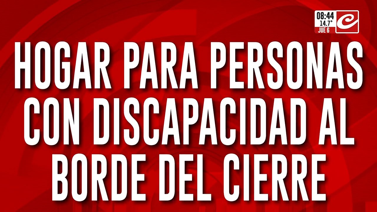 Dolor y desesperación: hogar de discapacitados a punto de cerrar por falta de recursos
