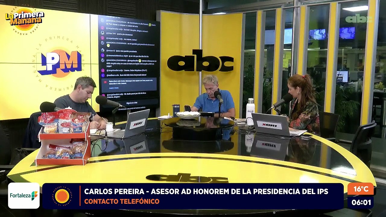 Carlos Pereira, asesor ad honorem de la presidencia del IPS