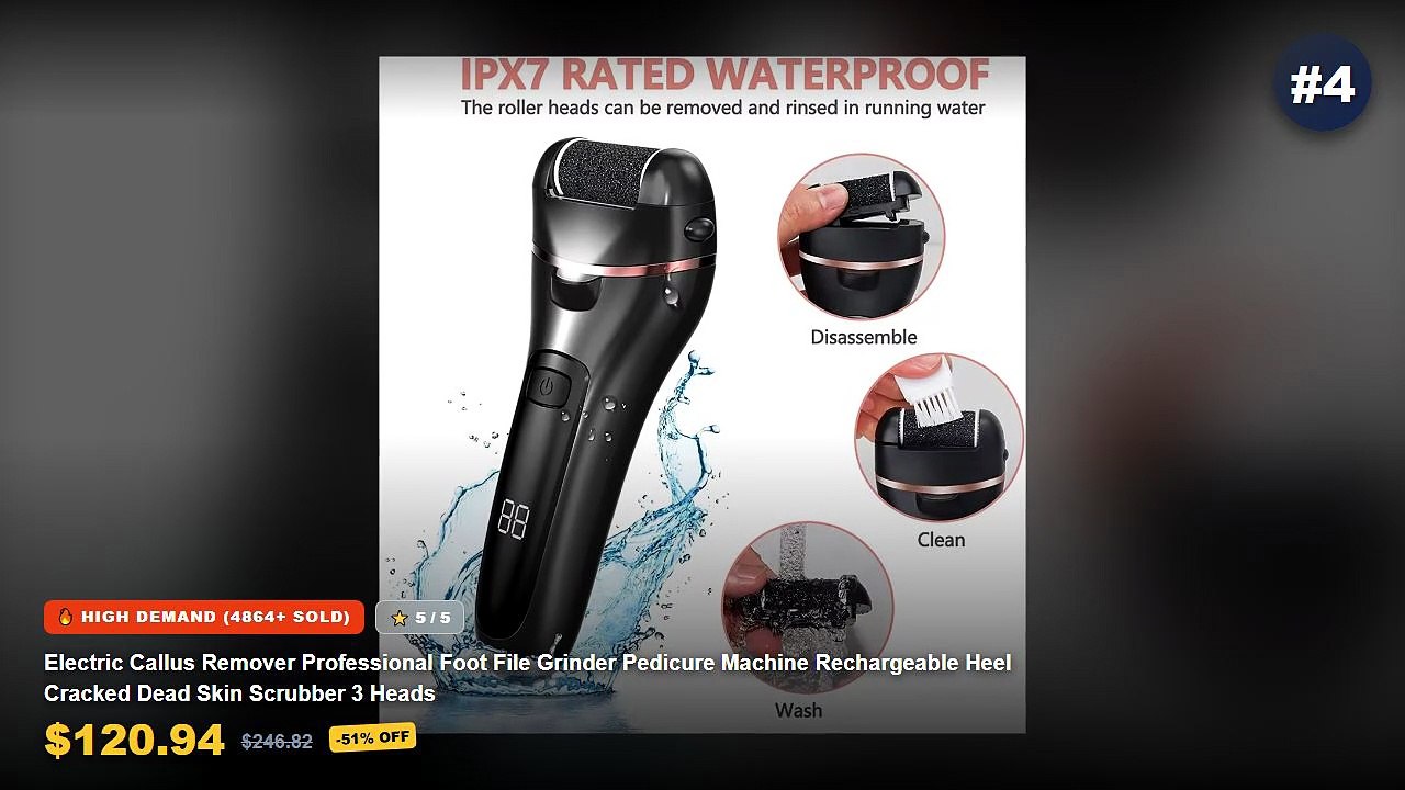 Why Everyone Is Buying Electric Foot Files For...