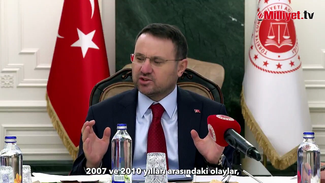 Bakan Gürlek, Behçet Oktay'ın ailesini kabul etti