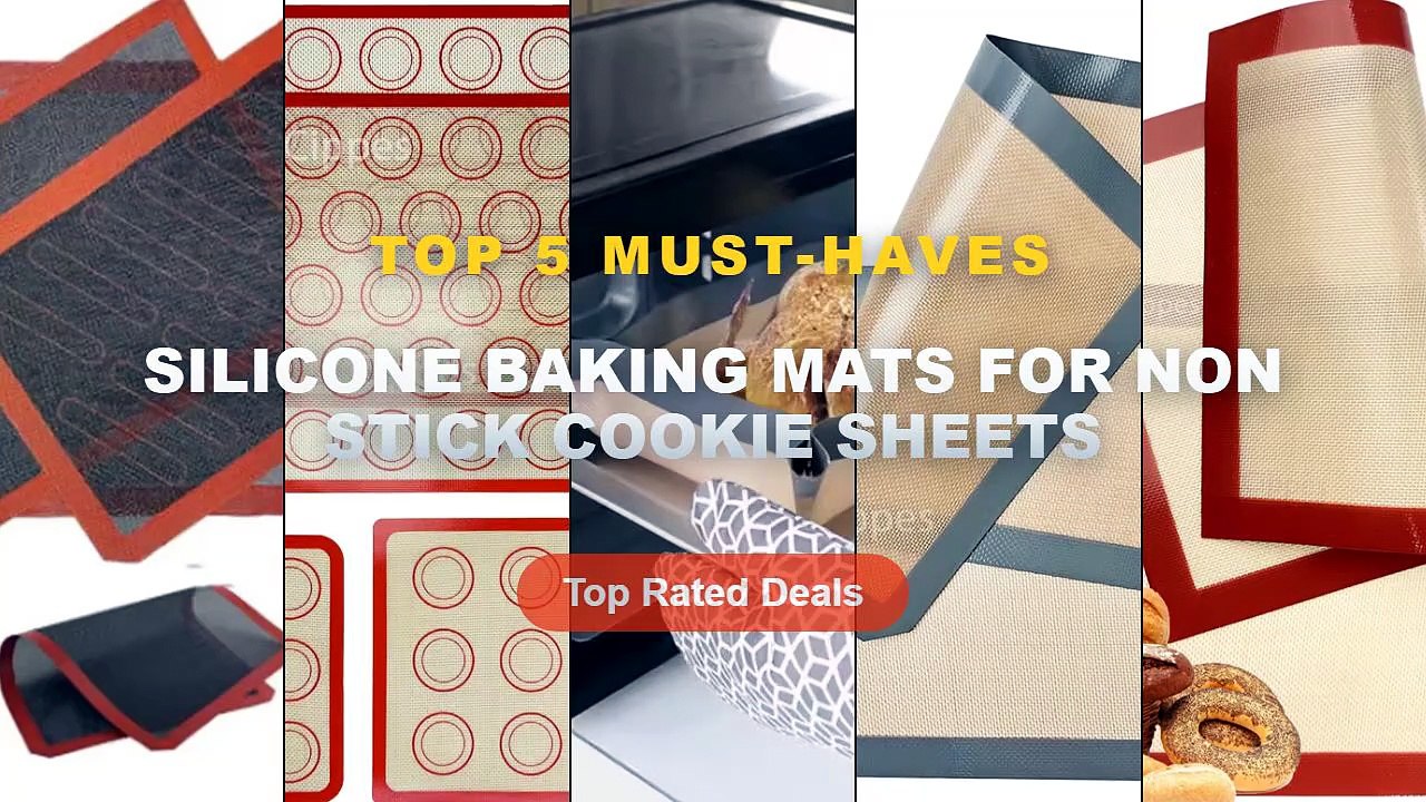 Amazing Silicone Baking Mats For Non Stick Cook...