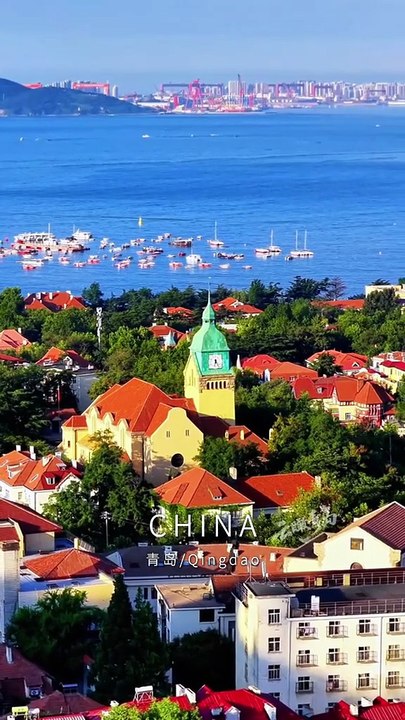 Known as Oriental Switzerland, Qingdao features time-honored European architecture and magnificent coastal scenery along the Yellow Sea.