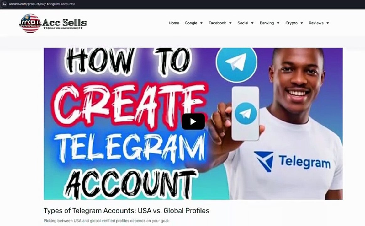 Top 19 Sites to Buy Telegram Accounts for Global Clients