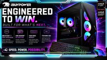 iBUYPOWER Gaming PC with Ryzen 7 9700F & RX 9060 8GB — Built for What’s Next