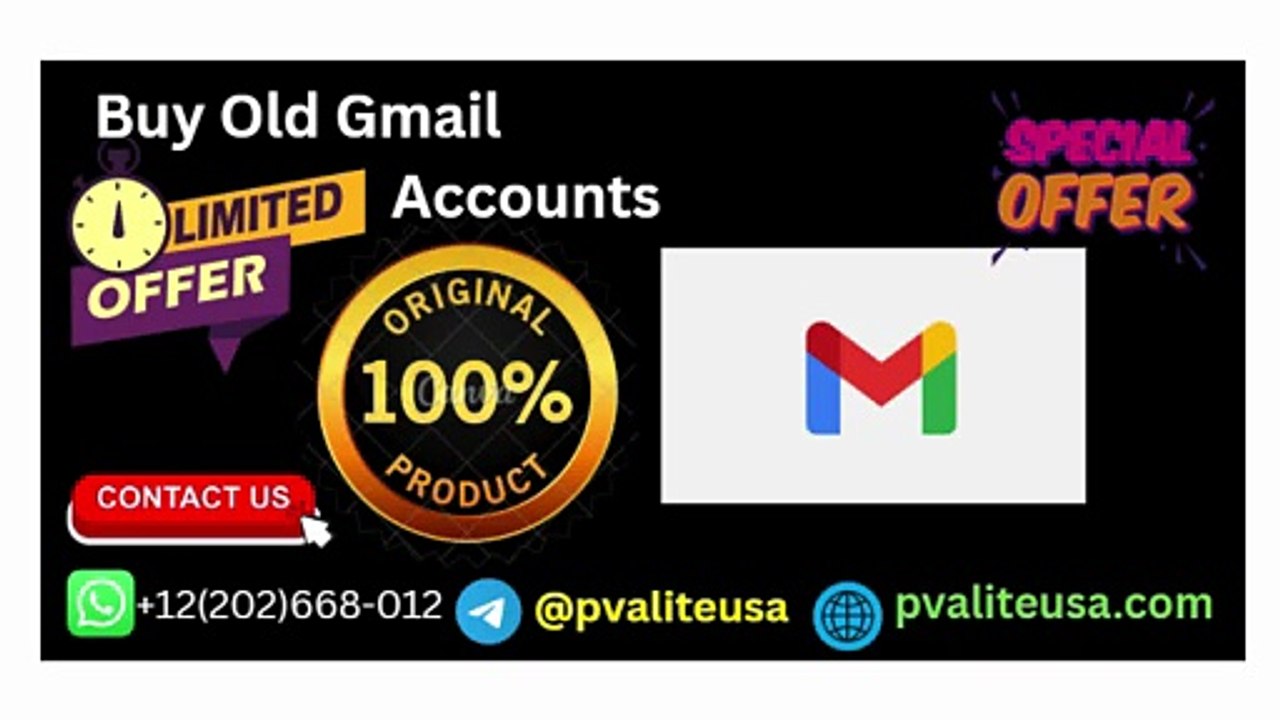 Buy Old Gmail Accounts