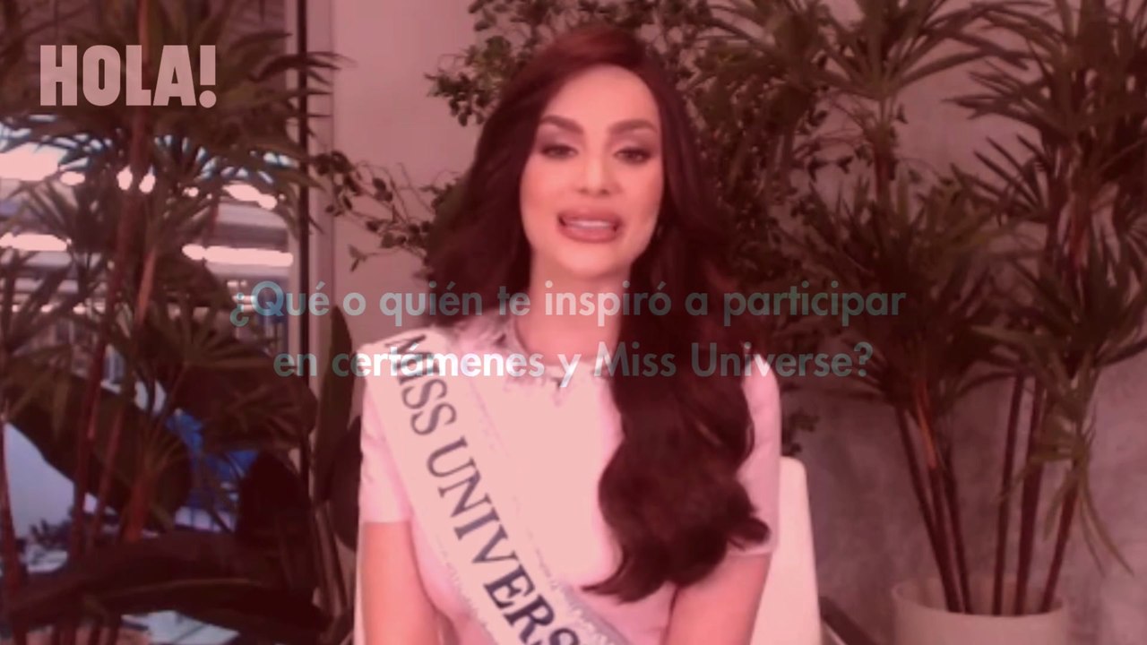 María Fernanda Beltrán, Miss Universe México 2024, entrevista HOLA! AMÉRICAS