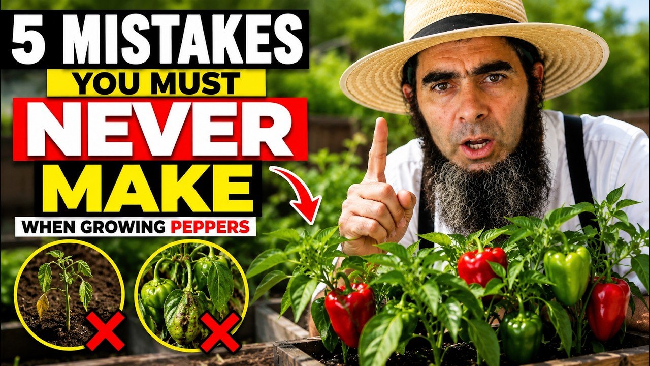 Want Bigger Peppers? Never Make These 5 Mistakes