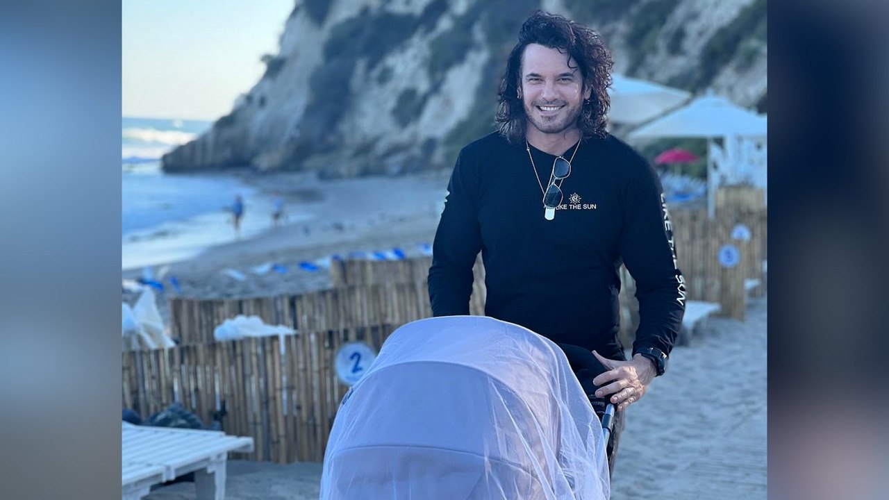 Mario Cimarro, de 'Pasión de Gavilanes', presenta a su hija con un posado muy original