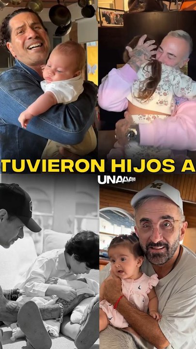 Famosos que tuvieron bebés a una avanzada edad