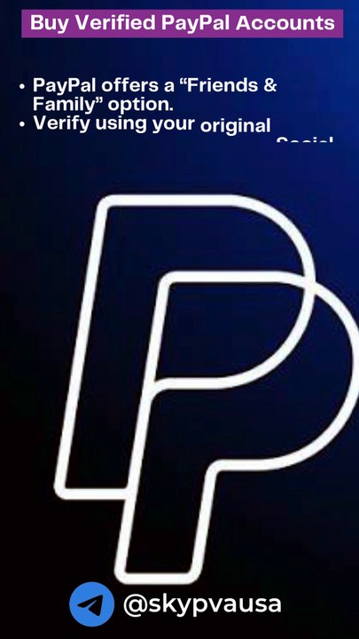 Buy Verified PayPal Accounts