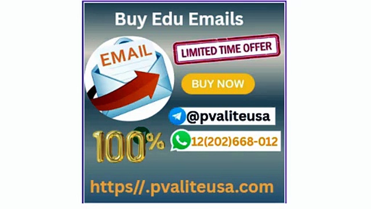 Where Can I Buy Reliable Edu Emails?