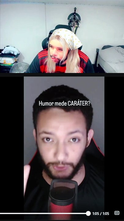 NÃO É PORQUE TU FAZ PIADA QUE....