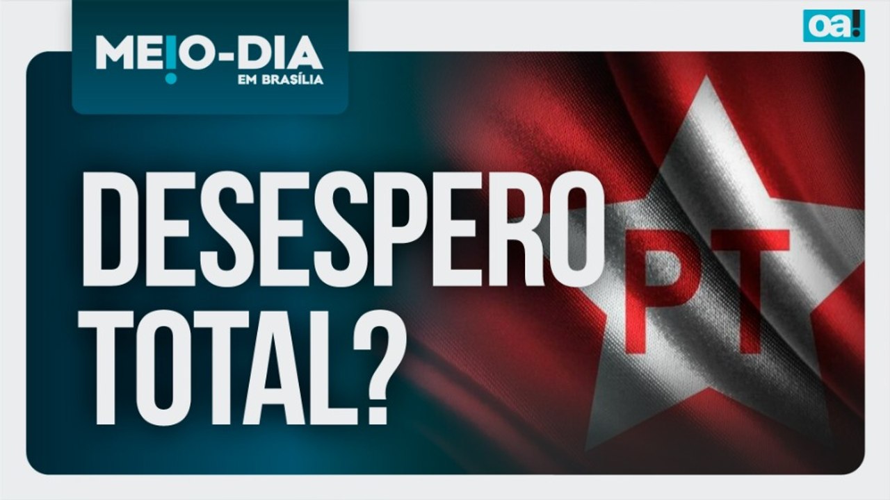 PT apela para baixaria e fake news para atacar chapa de Flávio | Meio-Dia em Brasília - 06/08/2026