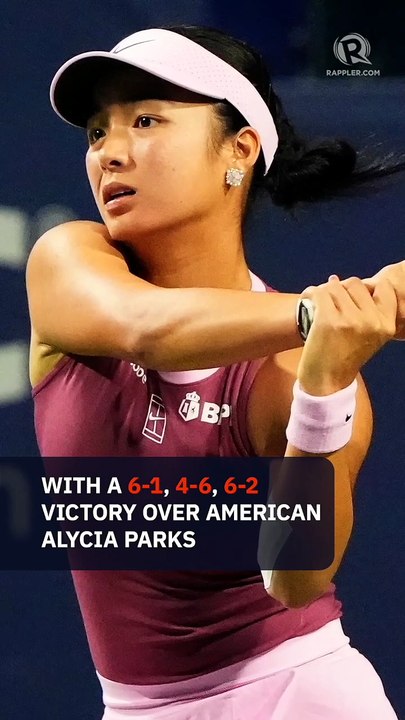 Alex Eala feels the love in redemption win vs Alycia Parks to start Canadian Open