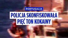 Portugalia. Tegoroczna suma przejętej kokainy przewyższa poziom z 2025 roku