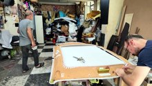 33 Tavan Döşeme Kumaşı Yapıştırıldı Lamba Delikleri Açıldı SunRoof Cam Tavan Döşeme Değişimi Tel 🢃