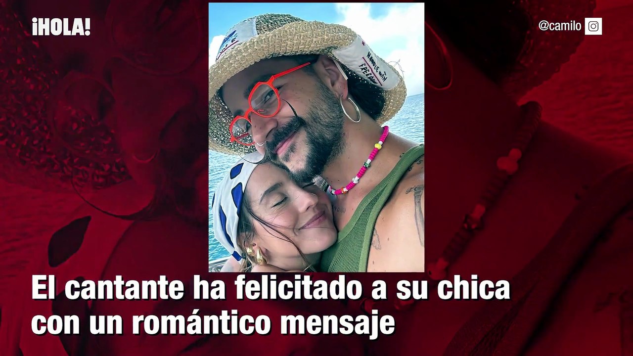 Evaluna celebra su cumpleaños con Camilo: paseos en barco, románticos mensajes y una tarta muy original