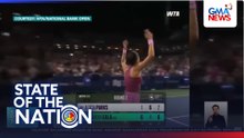 Alex Eala, panalo laban kay Alycia Parks sa Canadian Open; aabante sa round of 32 | SONA
