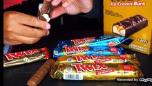 ICE CREAM BARS TWIX COOKIES & CREAM