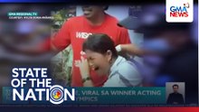 LGU employee, viral sa winner acting sa rescue olympics | SONA