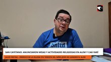 San Cayetano_ anunciaron misas y actividades religiosas en Alem y Caá Yarí