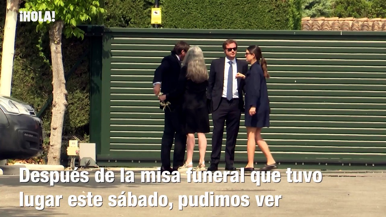 El abrazo más significativo de Isabel Chávarri...
