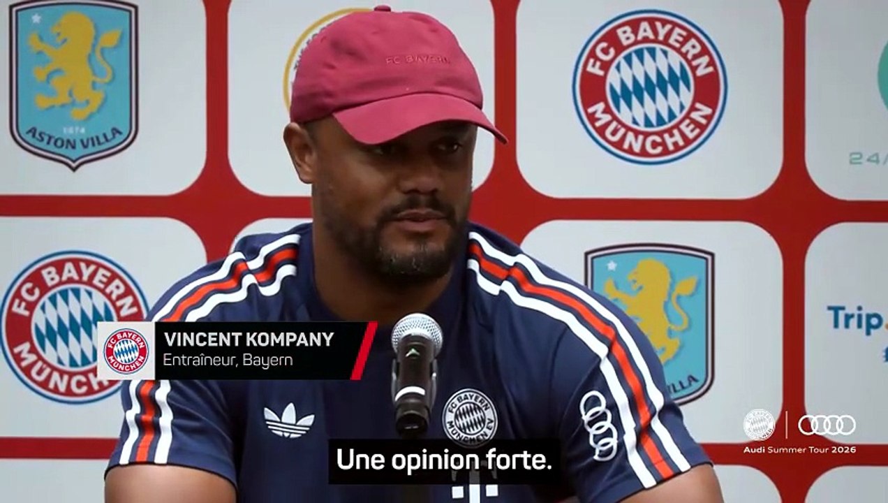 Kompany : "J’ai une opinion forte sur Infantino et la FIFA"
