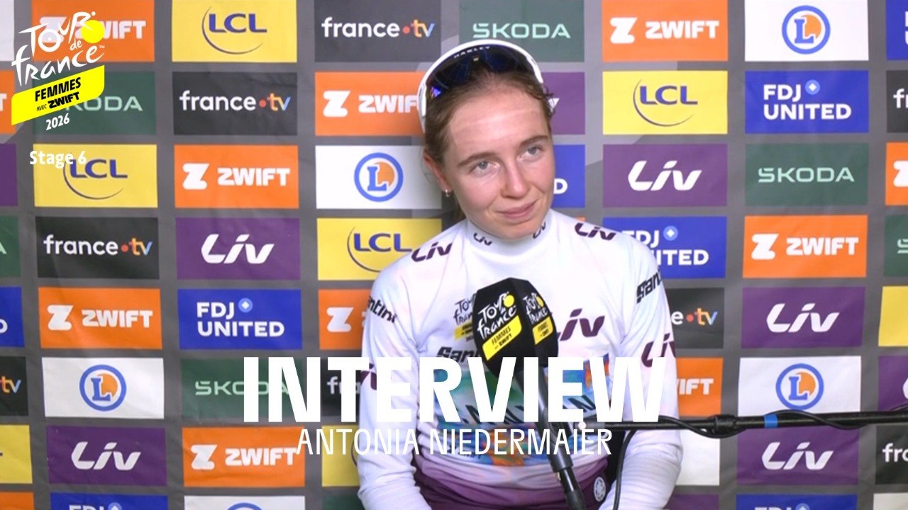 Tour de France Femmes avec Zwift 2026 - Stage 6 Post-race interview