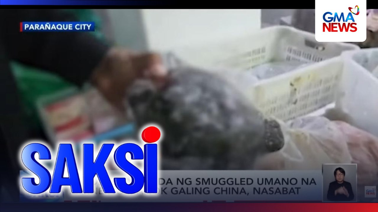 Halos 2 tonelada ng smuggled umano na karne ng manok galing China, nasabat | Saksi