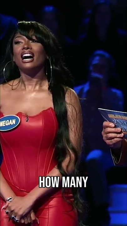 Megan Thee Stallion Takes on Fast Money on Celebrity Family Feud