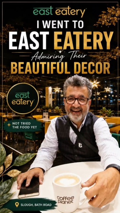 East Eatery's stunning décor.
