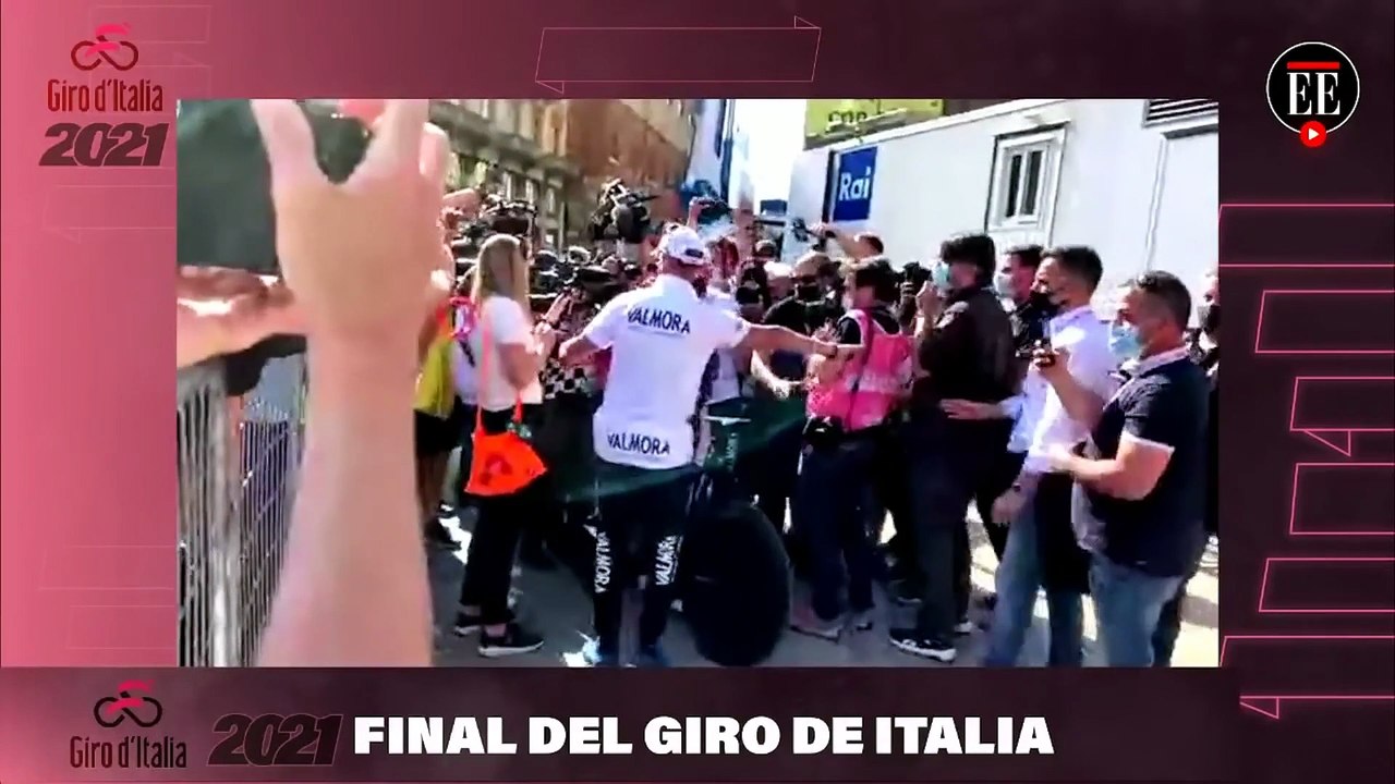 Egan Bernal: así celebró su título del Giro de Italia