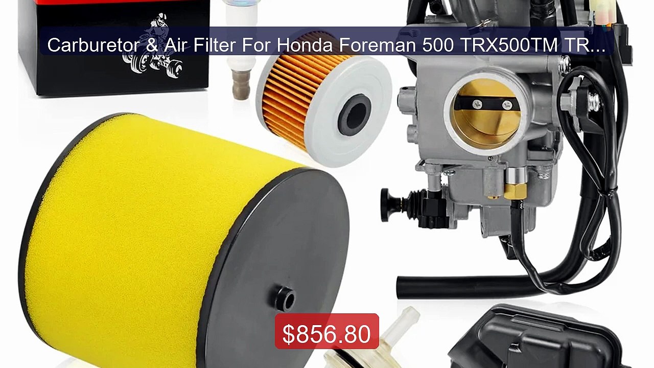 Carburetor & Air Filter For Honda Foreman 500 TRX500TM TRX500FE TRX... -- Top Rated 2026 | Buy Now!