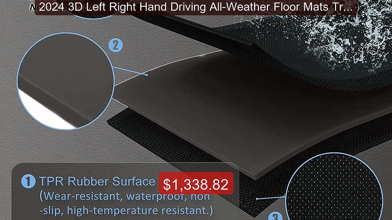 2024 3D Left Right Hand Driving All-Weather Floor Mats Trunk M... -- Hot Deal 2026 | Limited Offer!