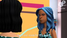 Julie blossom is having a club party with her friends without adults