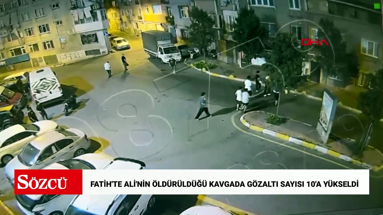 Fatih'te 19 yaşındaki Ali'nin bıçakla öldürüldüğü kavgaya ilişkin gözaltı sayısı 10'a yükseldi
