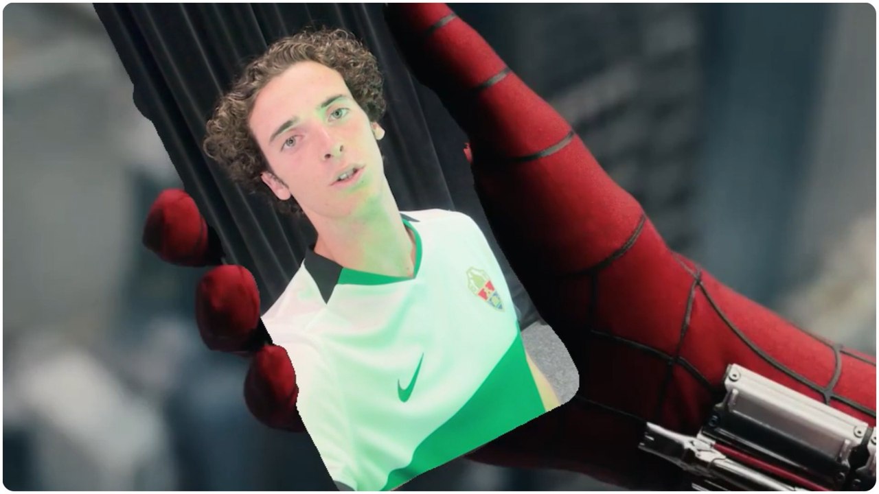 ¡Spiderman sorprende con el fichaje de Javier Moncillo! El vídeo del nuevo fichaje del Eche 
