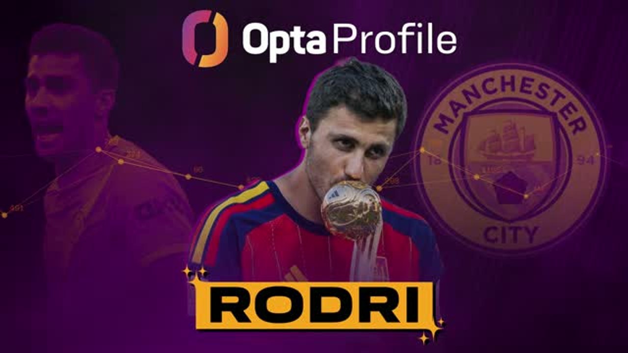 Opta Profile: Rodri - Heading to Barcelona or Madrid?
