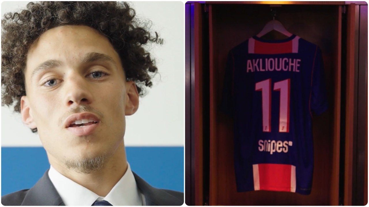 ¡El nuevo número 11 del PSG! Akliouche llega a París